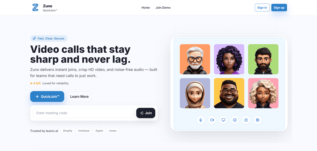 Zuno – Video Conferencing Platform